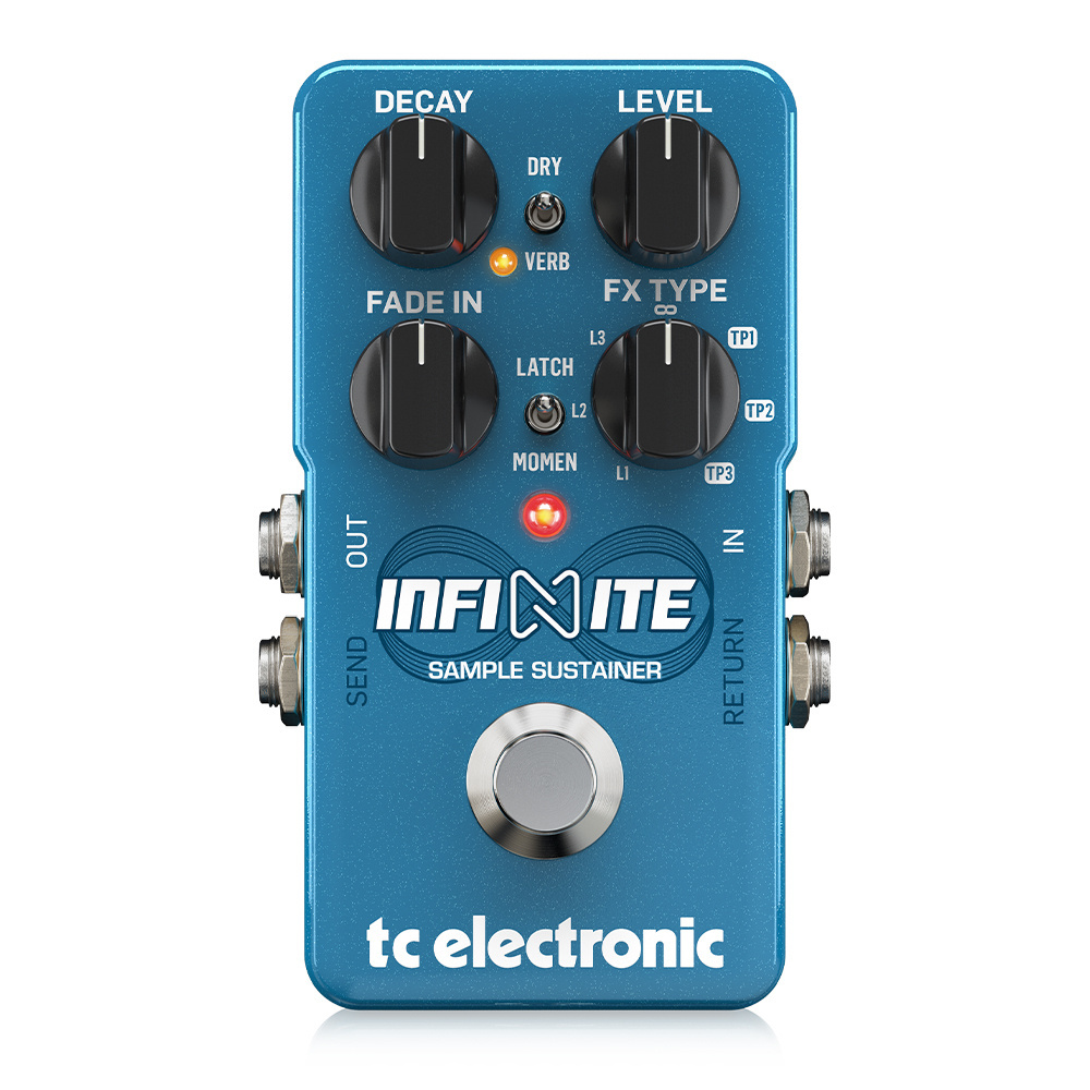 Infinite Sample Sustainer エフェクター　tc TC Electronic Infinite Sample Sustain Pedalı Fiyatı, Özellikleri
